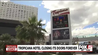 Tropicana hotel closing its doors forever