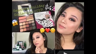 Smashbox Holiday 2017 Drawn in. Decked out. Shadow Contour and Blush Palette Review