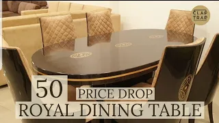 ROYAL DINING TABLE & CHAIR SETS | AS GOOD AS IMPORTED