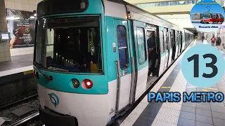 Metro in Paris 🇫🇷  | Ep. 11 | Line 13🚇