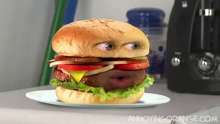 Annoying Orange - Monster Burger! Reversed
