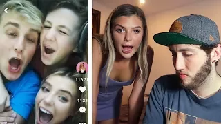 REACTING TO MY GIRLFRIENDS MUSICAL.LYS (Alissa Violet)