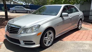 2012 Mercedes Benz E350 Sport