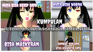 Mata beda warna?RANDOM TUTORIAL SAKURA SCHOOL SIMULATOR ✨