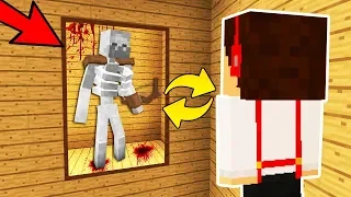 JAK ZOSTAŁEM SZKIELETEM W MINECRAFT || MINECRAFT ZAMIANA