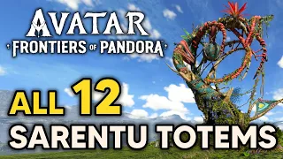 Avatar Frontiers of Pandora - ALL 12 Sarentu Totem Locations (Visions of the Ancestors Trophy Guide)