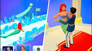 Princess Run 3D 👸🧜‍♀️🧚 All Levels Gameplay Android,ios PR3D1GP10