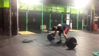 Double Hang "Power" Snatch 185#