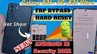 New😍😍 Samsung S21+ 5g/s21 Ultra Frp Bypass Android 12 Fix Alliance Not Show in Galaxy store