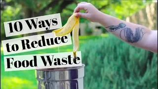 10 WAYS TO REDUCE FOOD WASTE