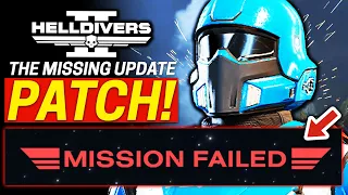 Helldivers 2 MISSING Patch and SUPER Rare Armor!?