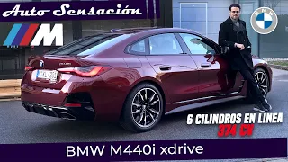 Prueba BMW M440i Gran Coupe 2022 xdrive . ¿ Merece más la pena el BMW i4 2022 ?.