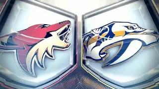 NHL Stanley Cup Qualifying Round: Coyotes Vs Predators Game 2