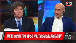 Javier Milei: "JxC son kirchneristas de buenos modales"