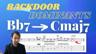 Backdoor Dominant Chords and How To Play Them!
