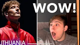 Silvester Belt - Luktelk reaction Live Lithuania 🇱🇹 First Semi-Final Eurovision 2024 reaction