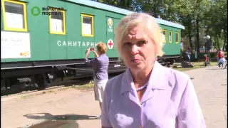 В Вологде открыли вагон-музей, посвященный знаменитому санитарному поезду времен ВОВ