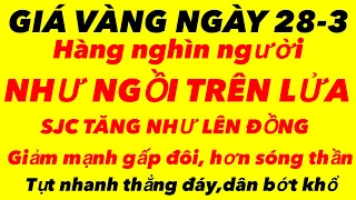 Giá vàng hôm nay ngày 28-3-2024 - giá vàng 9999 hôm nay - giá vàng 9999 - bảng giá vàng sjc 9999 24k