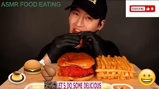 ASMR HOT CHEETOS POPEYES CHICKEN SANDWICHES MUKBANG (No Talking) COOKING & EATING SOUNDS #ASMR