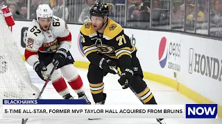 Blackhawks acquiring former NHL MVP Taylor Hall from Bruins