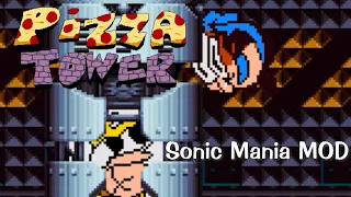 DOWNLOAD _ Sonic Mania mod : Pizza Tower V0.2