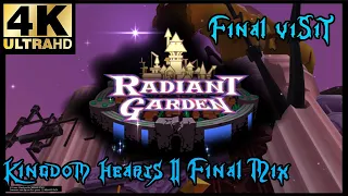 Kingdom Hearts II: Final Mix - Radiant Garden/Space Paranoid *Final Visit* (Critical Mode) [4K]