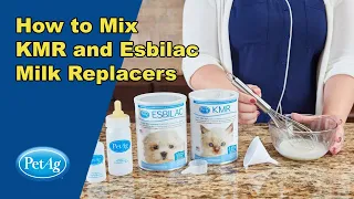 KMR and Esbilac Milk Replacers -  Mixing Instructions