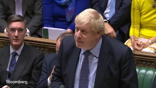 U.K.'s Johnson: 'I Will Not Negotiate a Delay With the EU'