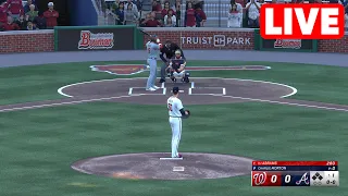 MLB LIVE🔴 Washington Nationals vs Atlanta Braves - 28th May 2024 | MLB Full Game - MLB 24