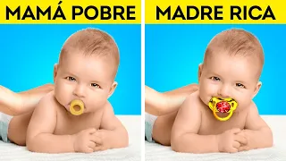 MADRE RICA VS. MADRE POBRE || ¿CÓMO SER UN BUEN PADRE? LOS MEJORES TRUCOS PARA PADRES