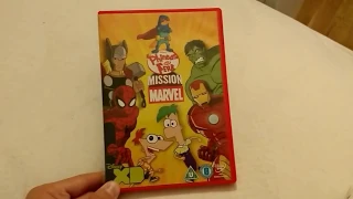 Phineas and Ferb: Mission Marvel DVD UK