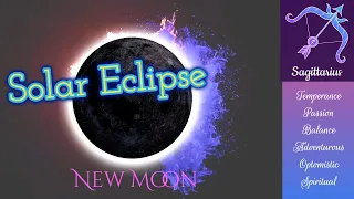 Sagittarius new moon Solar Eclipse December 2021
