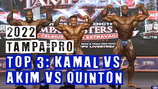 2022 Tampa Pro Top 3: Kamal VS Akim VS Quinton