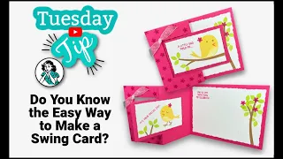 Do You Know the Easy Way to Make a Swing Card?