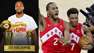 Klay Torn ACL, Raptors Stop 3Peat, 1st Championship! 2019 NBA Finals