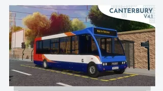 (Roblox) I Play Canterbury & District Bus Simulator V4.1 [UPDATE] (Copyright Video) #roblox