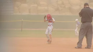 Storm on the Baseball Field