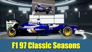 F1 97 Classic Season With Nigel Mansell Round 12 Spa