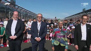 THE NATIONAL ANTHEM OF AUSTRALIA - FORMULA 1 2023 AUSTRALIAN GRAND PRIX