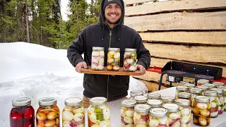 Pickling 350 Eggs | Preserving Food for Winter in Alaska