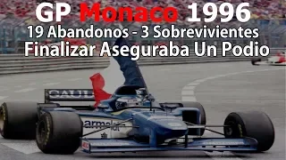 19 Abandonos, 3 Finalizaron | El Extravagante GP De Monaco 1996 | #HistoriasF1