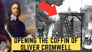 Opening The Coffin Of Oliver Cromwell