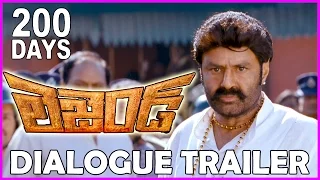 Legend 200 Days Trailer ||  Dialogue Trailer -BalaKrishna , Boyapati (HD)