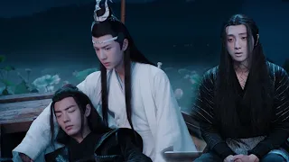 Ning secretly tells lanzhan how Weiying gave Cheng the golden core，lanzhan is so sad