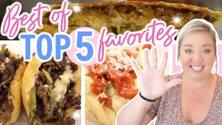 OUR TOP 5 FAVORITE RECIPES | WHAT'S FOR DINNER | EASY DINNER IDEAS | BEST OF | JESSICA O'DONOHUE