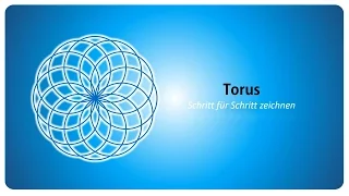 Tutorial - Torus (Vortex) - Schritt für Schritt zeichnen (deutsch)