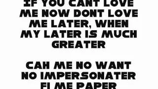 CHRIS MARTIN - PAPER LOVING LYRICS. (Dancehall Lyrics Overdrive)