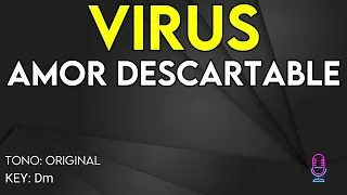 Virus - Amor Descartable - Karaoke Instrumental