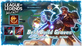 Graves Best Damage Build | Gameplay Graves Lol Wild Rift