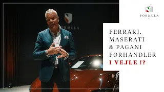 Ferrari, Maserati og Pagani forhandler i Vejle?! Mads inviterer med til åbningsreception